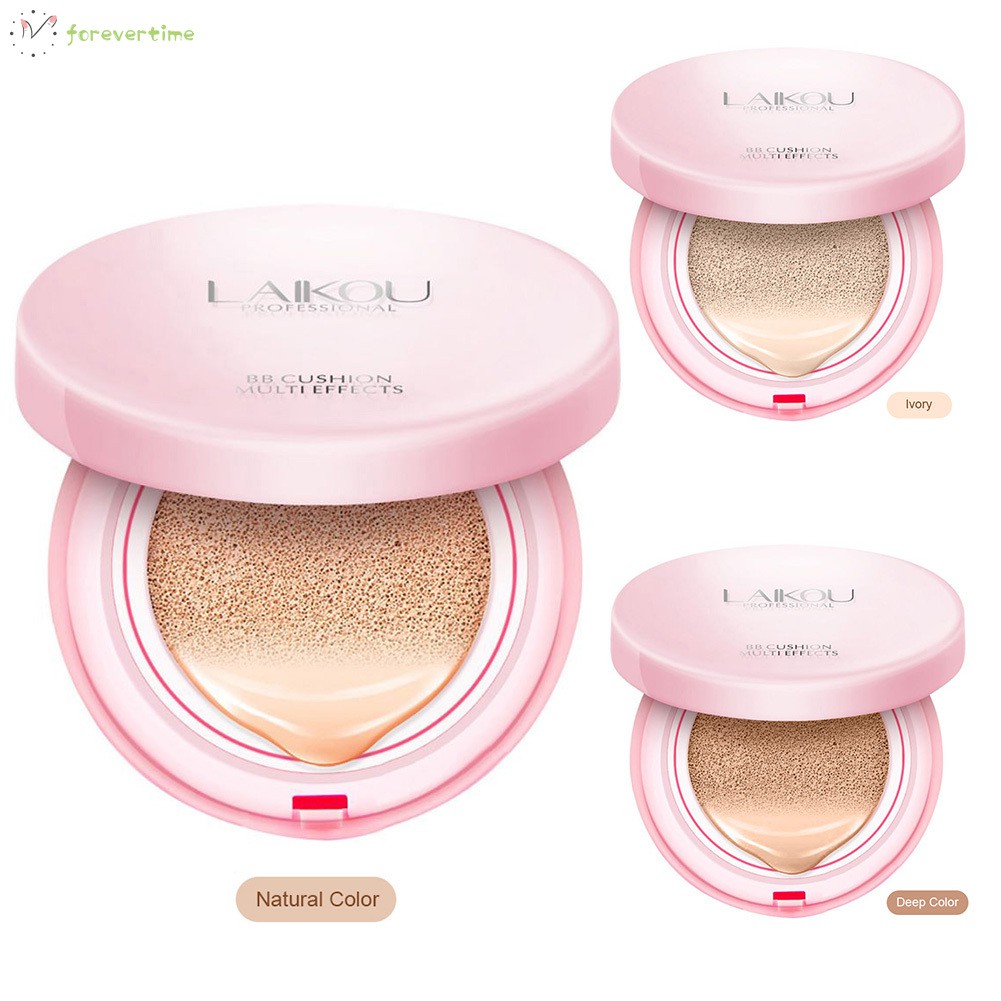 #Trang điểm# BB Cream Whitening Sunscreen Isolation Concealer Moisturizing Foundation Makeup Bare Face Beauty Make Up Air Cushion