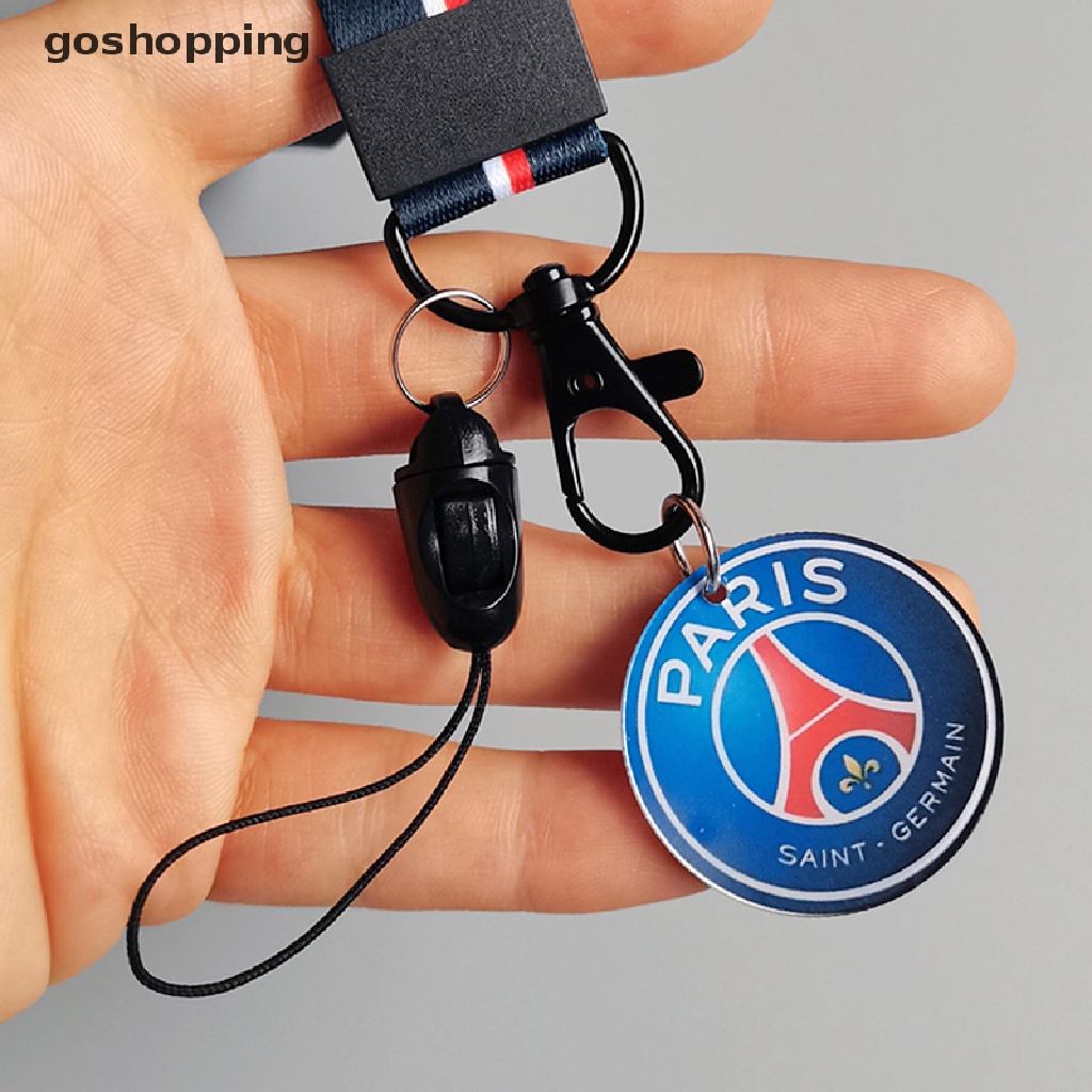 Dây Đeo Điện Thoại / Móc Khóa Trang Trí Hình Quả Bóng Đá Chống Thất Lạc