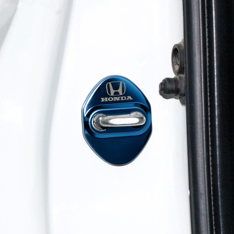 Phụ kiện miếng dán bọc khóa cửa xe hơi cho Honda Civic Accord Crv Hrv Jazz