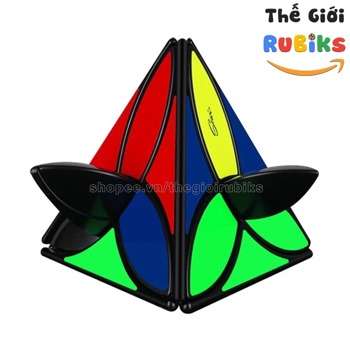 Clover Pyraminx QiYi Mofangge Rubik Biến Thể Tam Giác 4 Mặt.