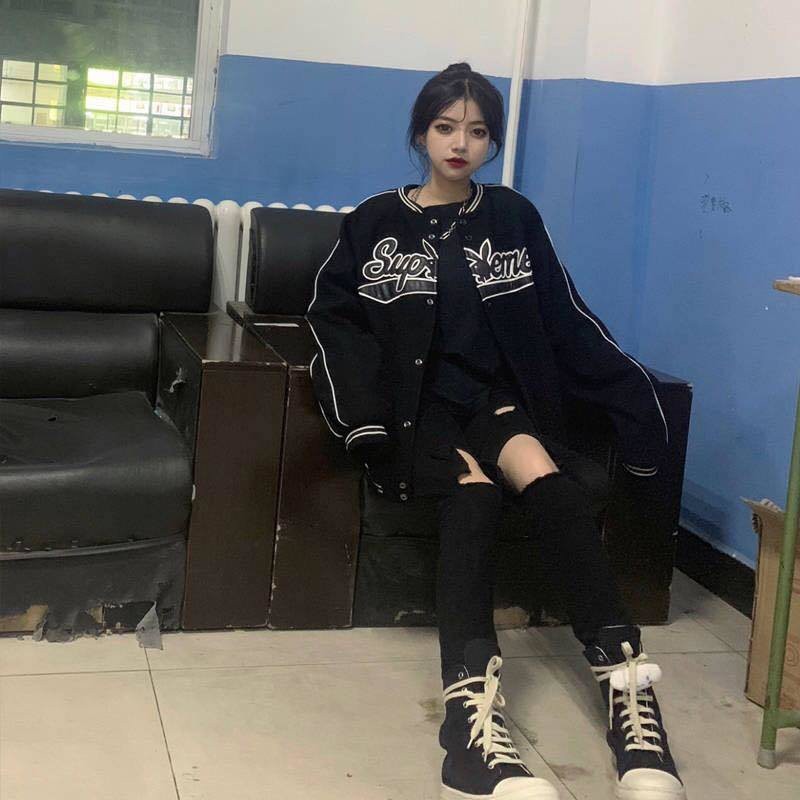 ÁO BOMBER SUPER NAM NỮ UNISEX FORM RỘNG ĐẸP TRẺ TRUNG | BigBuy360 - bigbuy360.vn