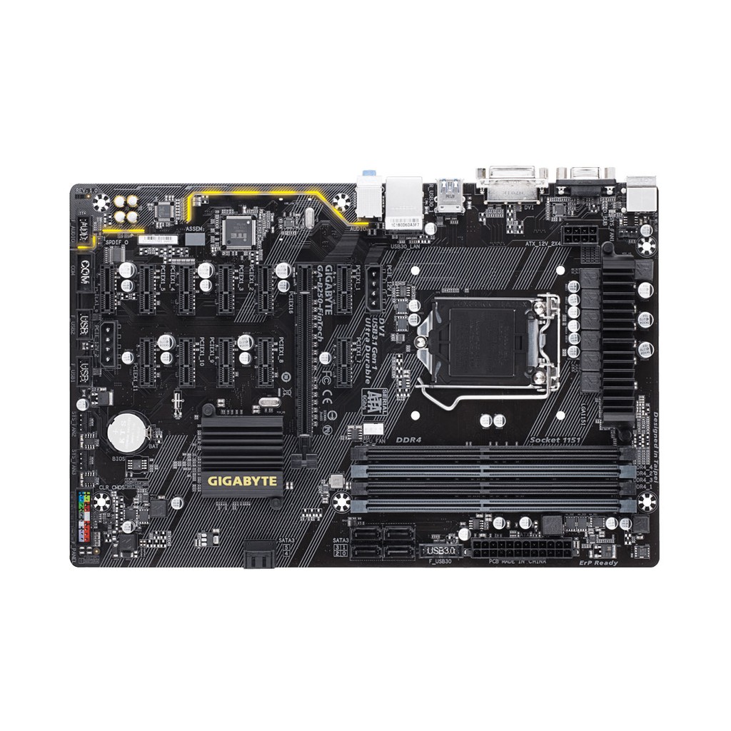 [Mã ELCL99 giảm 7% đơn 500K] Bo mạch chủ Mainboard Gigabyte GA-B250-FinTech- new 100% | BigBuy360 - bigbuy360.vn