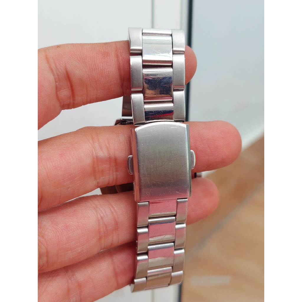 Đồng hồ nam Aureole chạy pin hàng Si