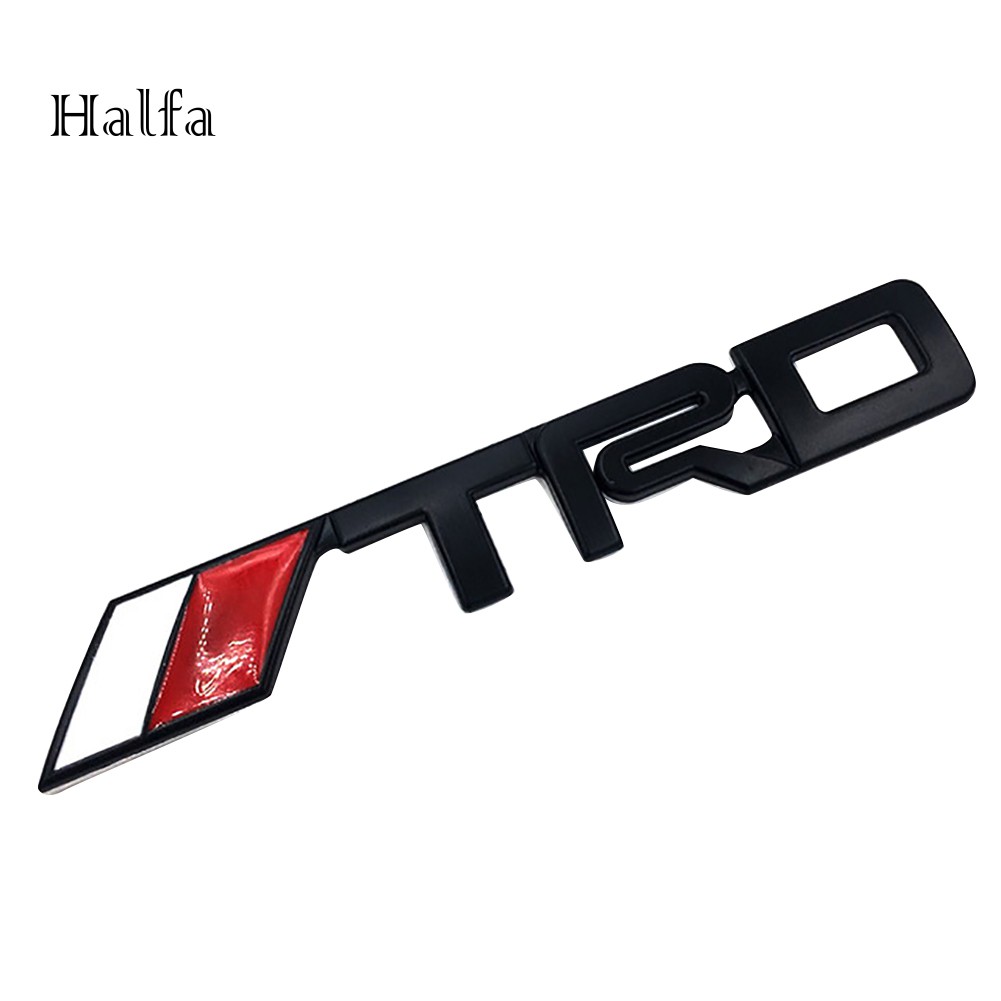 Logo Trd 3d Dán Xe Hơi Toyota