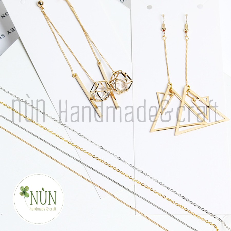 Dây Xích Cỡ Siêu Nhỏ Cao Cấp Không Phai Làm Handmade