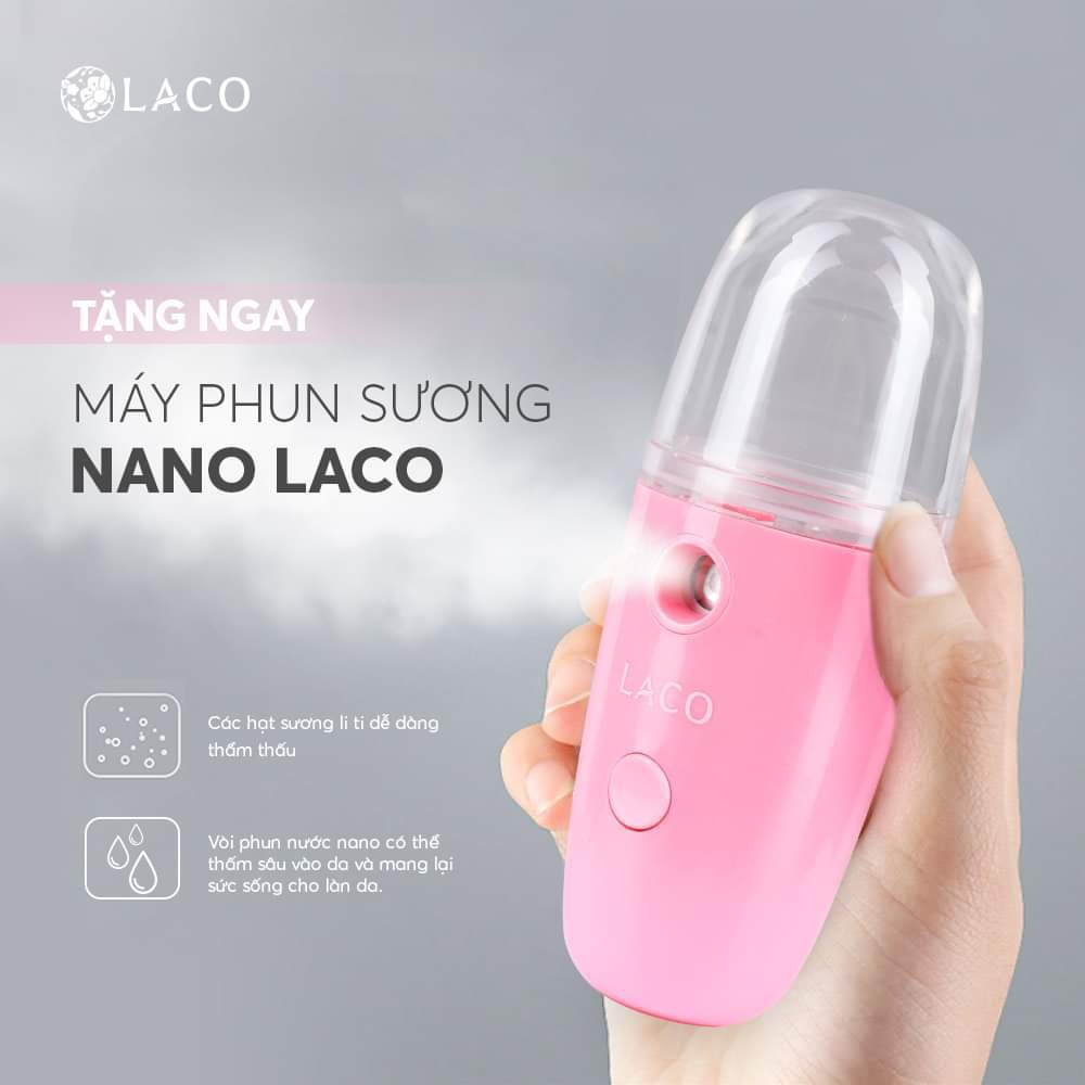 [HOT] Toner Hoa Hồng DNA Laco mới 150ml tặng kèm máy phun sương | BigBuy360 - bigbuy360.vn