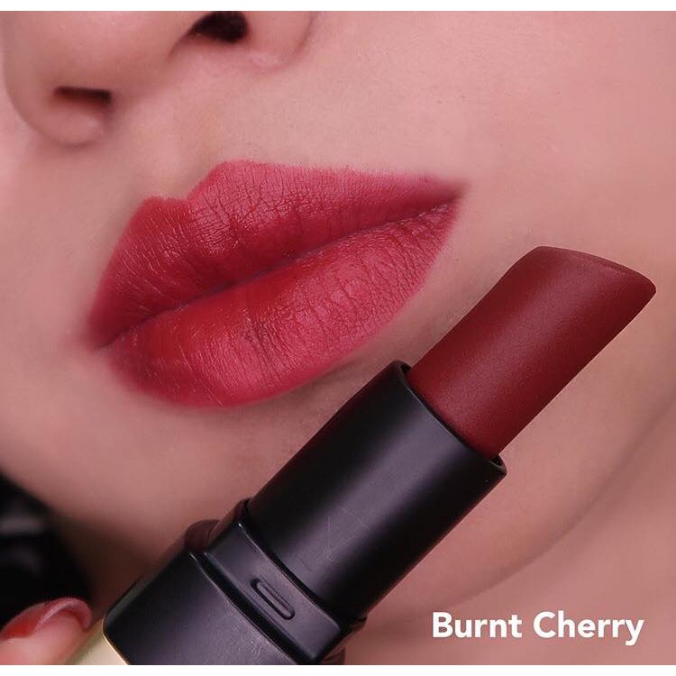 Son môi Bobbi Brown Luxe Lip Color mini màu burnt cherry