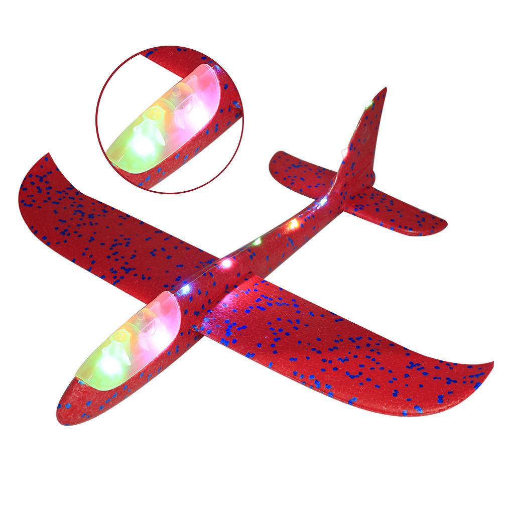 [infashion0] Mô Hình Máy Bay Đồ Chơi Dạ Quang Kích Thước Nhỏ Gọn Ngọt Ngào Chống Mài Mòn Cho Trẻ Em