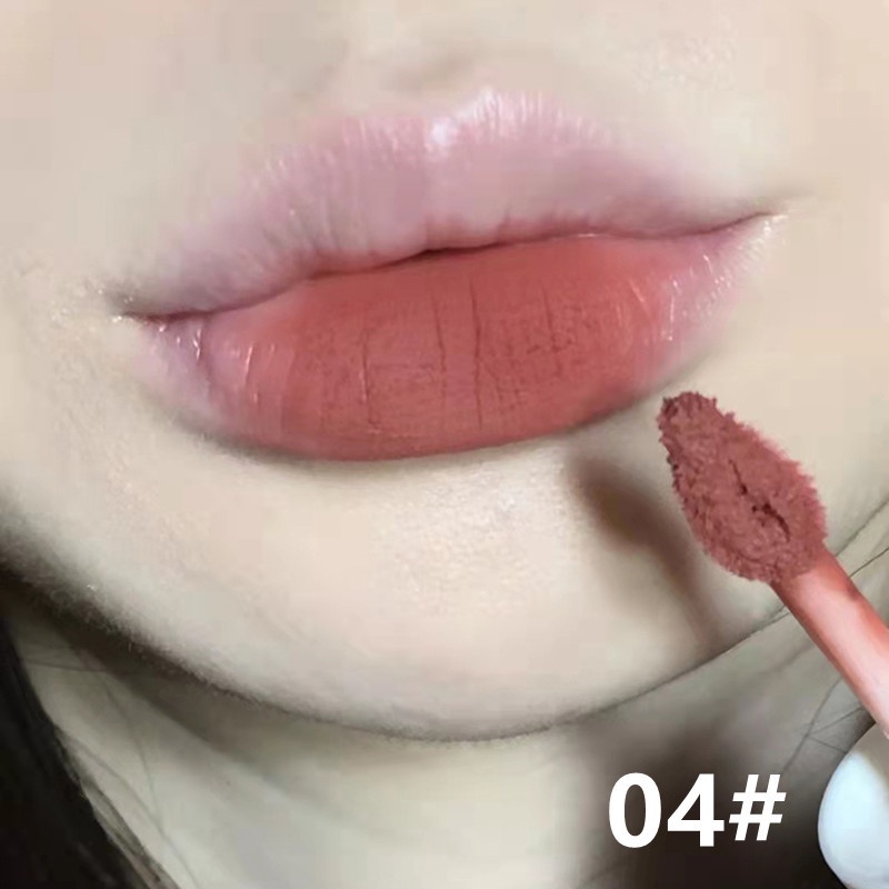 Son Kem Màu Nhung Đào Mềm Mại Không Dính Ly 2022 HB