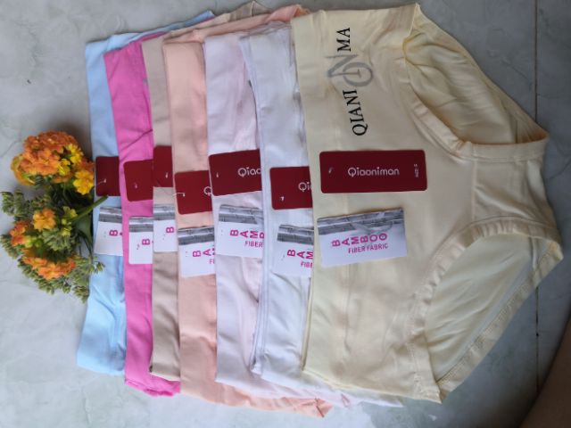 Combo 10 Quần Lót Size Lớn Cạp Cao 60-75kg mã 1218