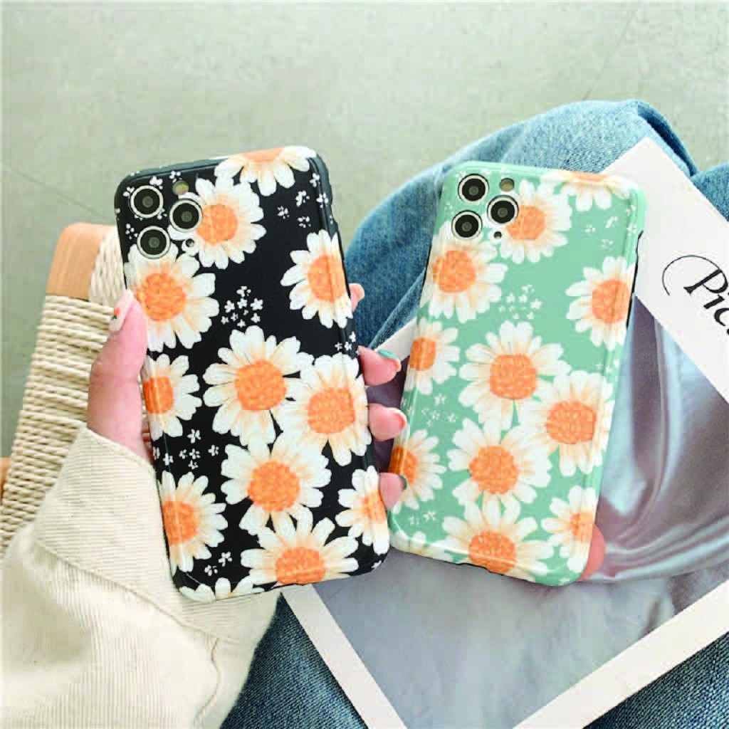 Ốp Lưng Iph.0ne ⚡ Ốp Iph.0ne Hoa Cúc Nhật ⚡ iPh.0ne 6P/7/8/7plus/8plus/x/xs/xs max/11/11promax/12/12pro/12promax-TuanPK