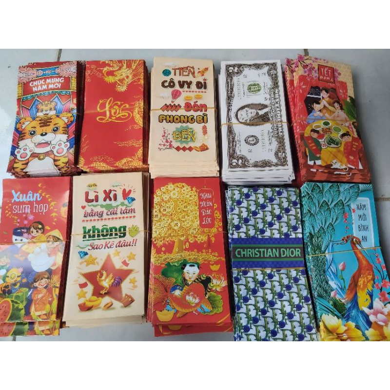 Combo bao lì xì tết 2022