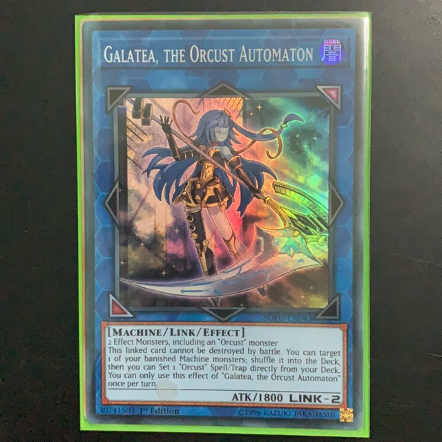 Bài yugioh: galatea, the orcust automaton