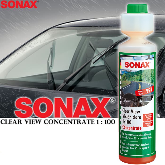 Combo Nước Rửa Kính Lái Và Nước Lau kính Sonax