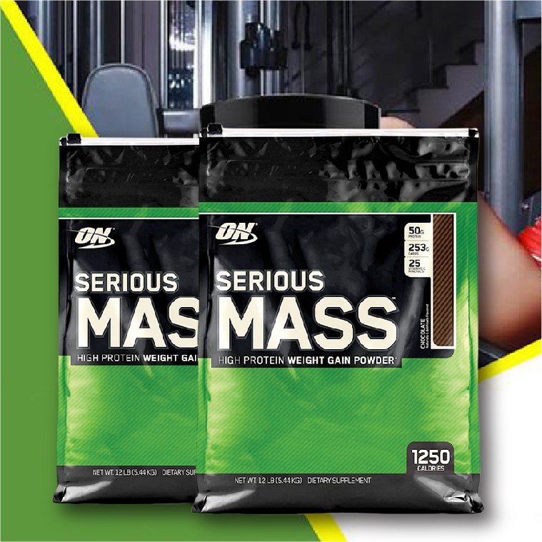ON SERIOUS MASS 12LBS  - 5.44 Kg - Tăng cân, tăng cơ cho Gym, Yoga, Fitness, thể thao | BigBuy360 - bigbuy360.vn