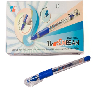 20 cây bút gel thiên long gel-08 sunbeam-1 hộp
