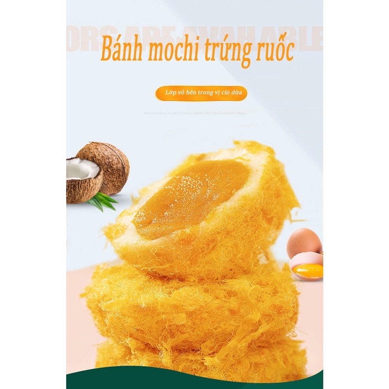 [SẴN HÀNG] MOCHI phủ ruốc nhân trứng muối hộp 8c [FREESHIP] đơn từ 99k,[Loại Đặc Biệt] Hàng Ngon | BigBuy360 - bigbuy360.vn