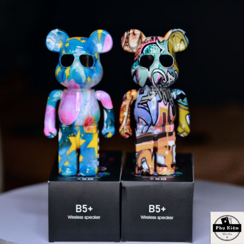 Loa Buetooth Gấu Bearbrick B5+ Âm Thanh Cực Hay Bass Mạnh.