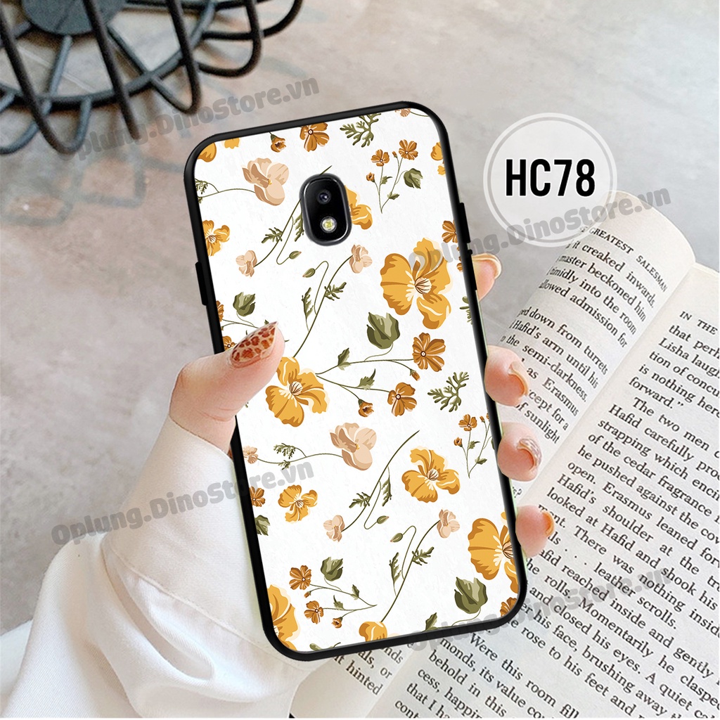 Ốp lưng Samsung J3 Pro/J5 Pro/J7 Pro/J7 Plus hình hoa nhỏ basic dễ thương dáng bo viền chức năng bảo vệ camera bền đẹp.