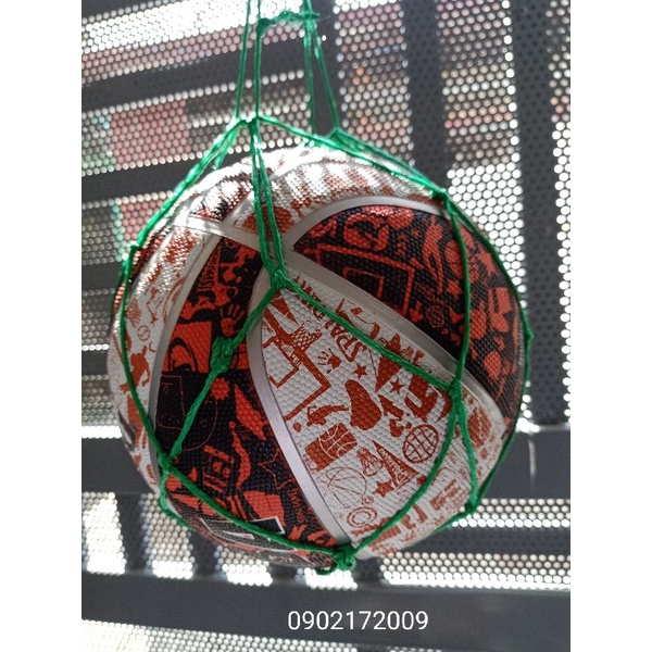 Quả bóng rổ Spalding NBA Graffiti số 7 - Tặng kim và túi lưới đựng bóng