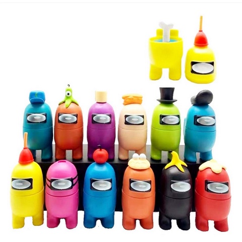 Đồ chơi mô hình nhựa 12 nhân vật Among Us