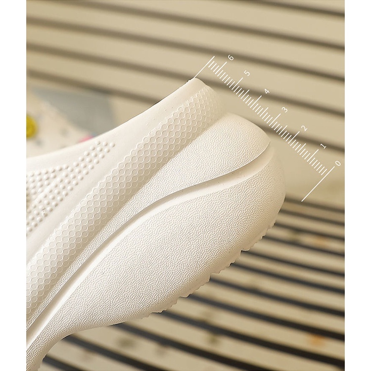 Dép Nữ Sandal Đục Lỗ Đế Dày Chống Trượt Thời Trang Mùa Hè Dành Cho Tth078