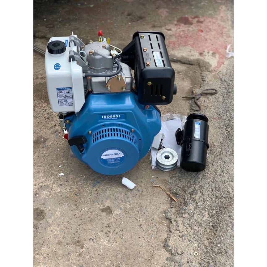 Máy Nổ – Động Cơ Dầu 10Hp Huspanda HD186F – Zen Cá