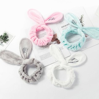 Băng đô rửa mặt hình chú thỏ dễ thương xinh xắn