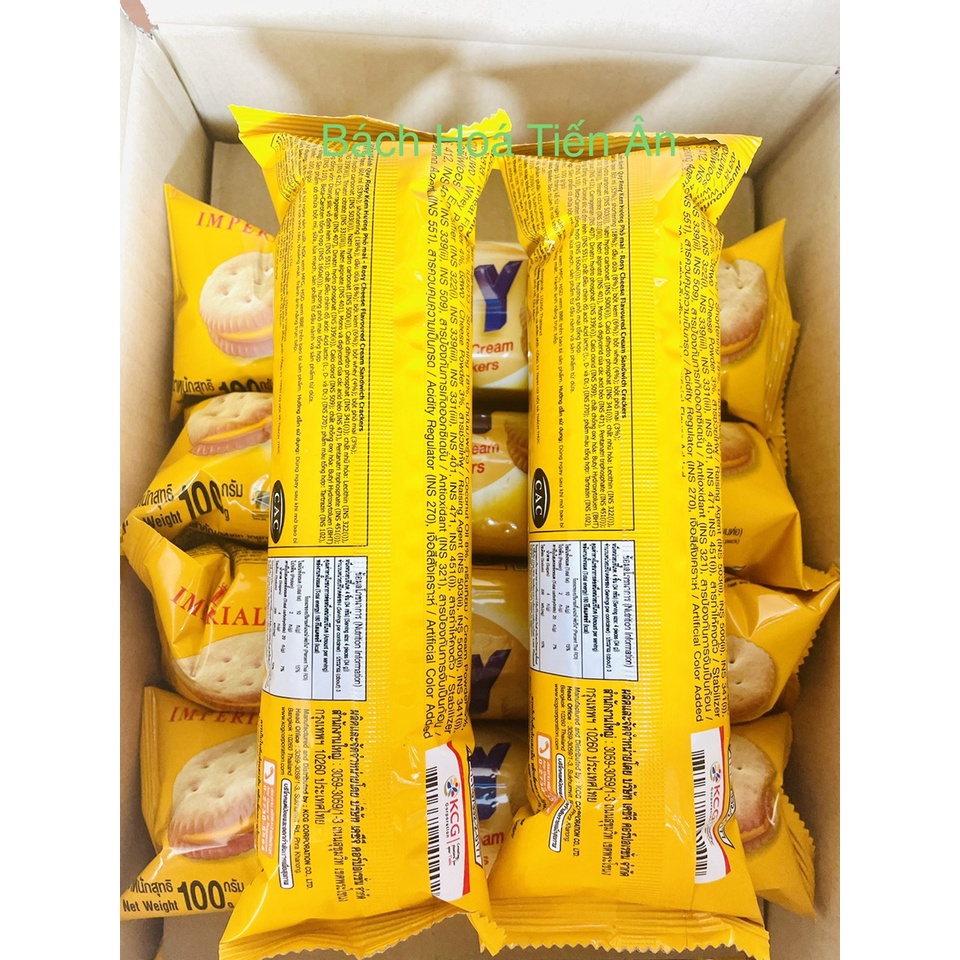 Combo 2 Bánh quy ROSY Thái Lan Nhân Kem Phô Mai Cheese Flavoured Cream 2 x 100g
