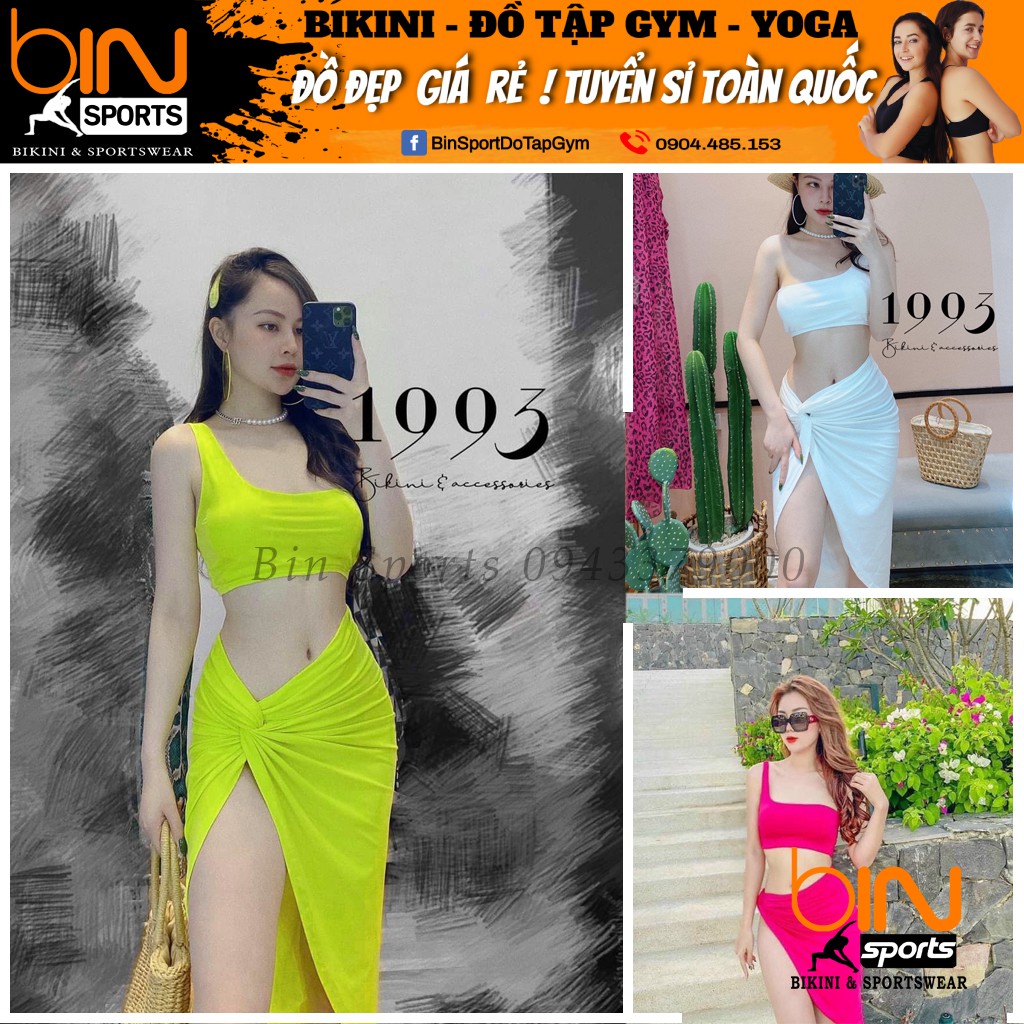 Bikini Nữ 3 Chi Tiết 2 Mảnh Bin Sports BHV116