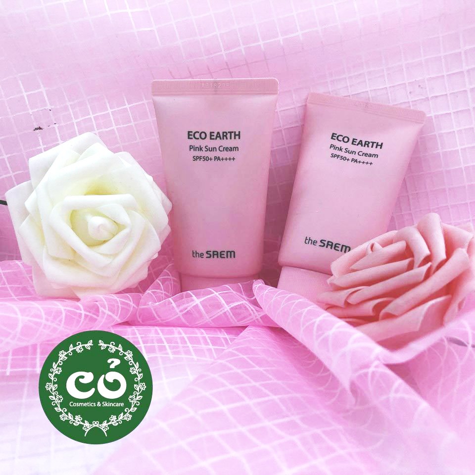 [Mẫu Mới] Kem chống nắng THE SAEM Eco Earth Sun Cream Ex 50ml | BigBuy360 - bigbuy360.vn