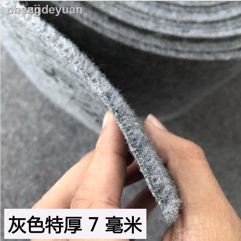 Thảm Trải Cầu Thang Cuộn Toàn Bộ Hình Ảnh Thương Mại Màu Xám Cho Phòng Khách / Phòng Ngủ Gia Đình / Cầu Thang