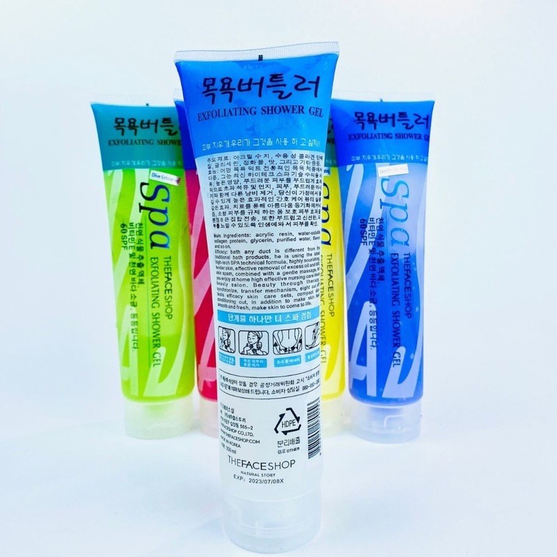 TẨY DA CHẾT SPA nhiều hương vị 350ml [NOON FASHION]