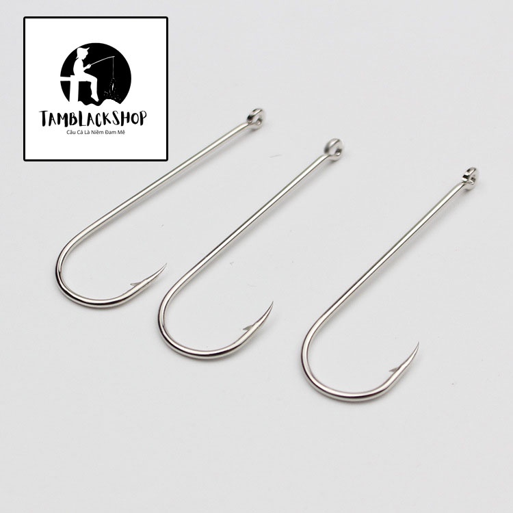 Lưỡi câu thân dài chuyên mồi bột câu mương khính câu cá suối