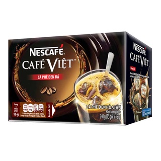 Cà phê đen hòa tan nescafé café việt cà phê đen đá - sieu_thi_92_mart_co_nhue