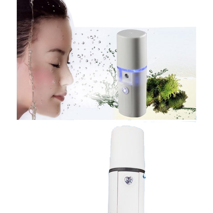 Máy Phun Sương Xông Mặt Mini L-2 Nano Moisure Spray Dùng Pin Sạc Cao Cấp