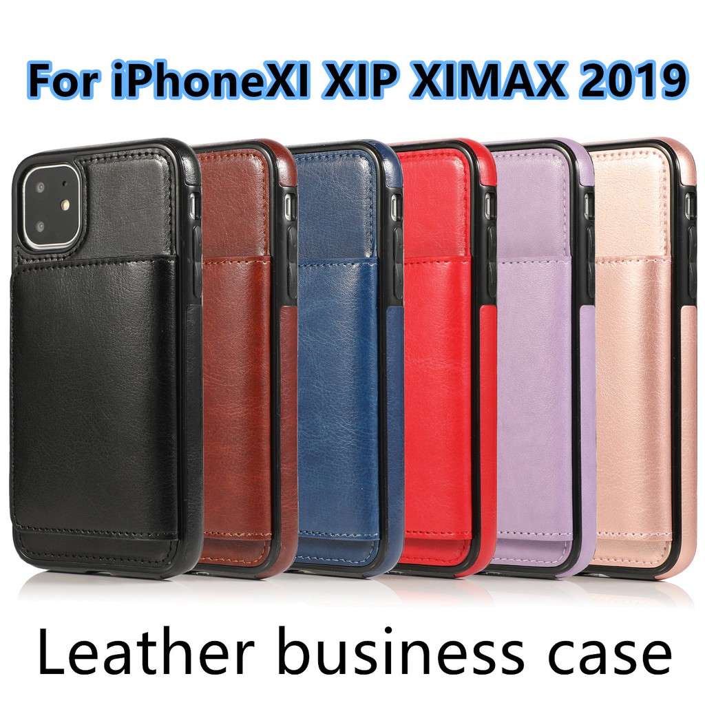 Bao Da Điện Thoại Nắp Gập Kèm Ngăn Đựng Thẻ Chất Lượng Cao Cho Iphonexi 2019 Xipro Xi Pro Max Iphone11