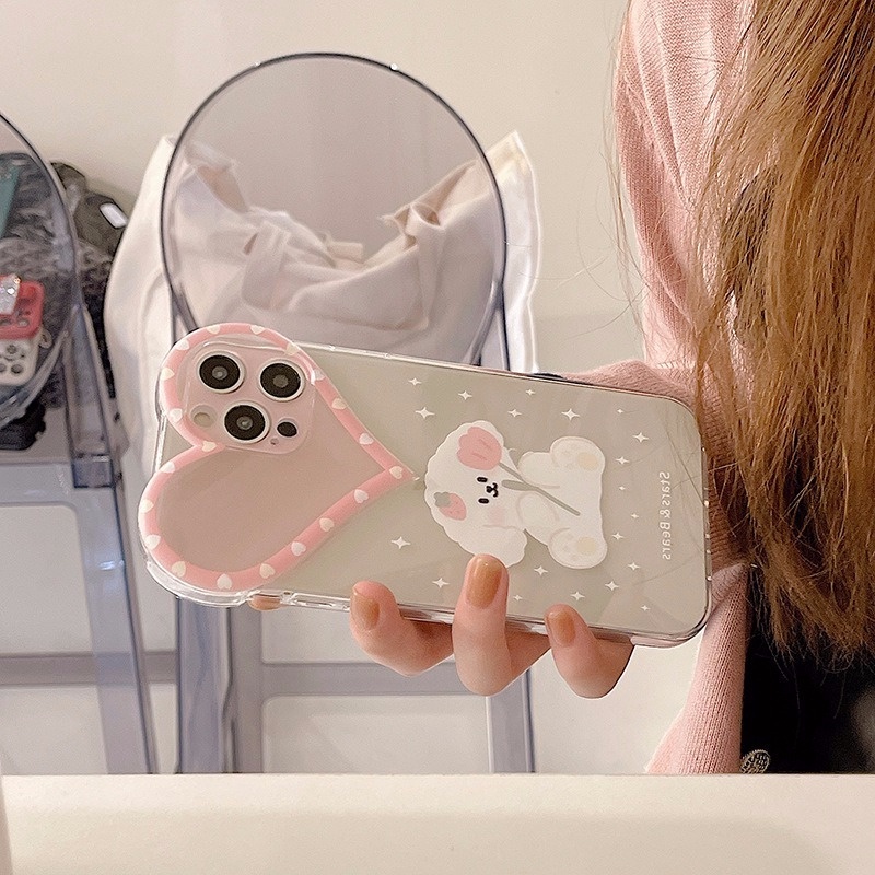 Ốp điện thoại họa tiết hoạt hình dễ thương dành cho Iphone 13 ProMax 11 12