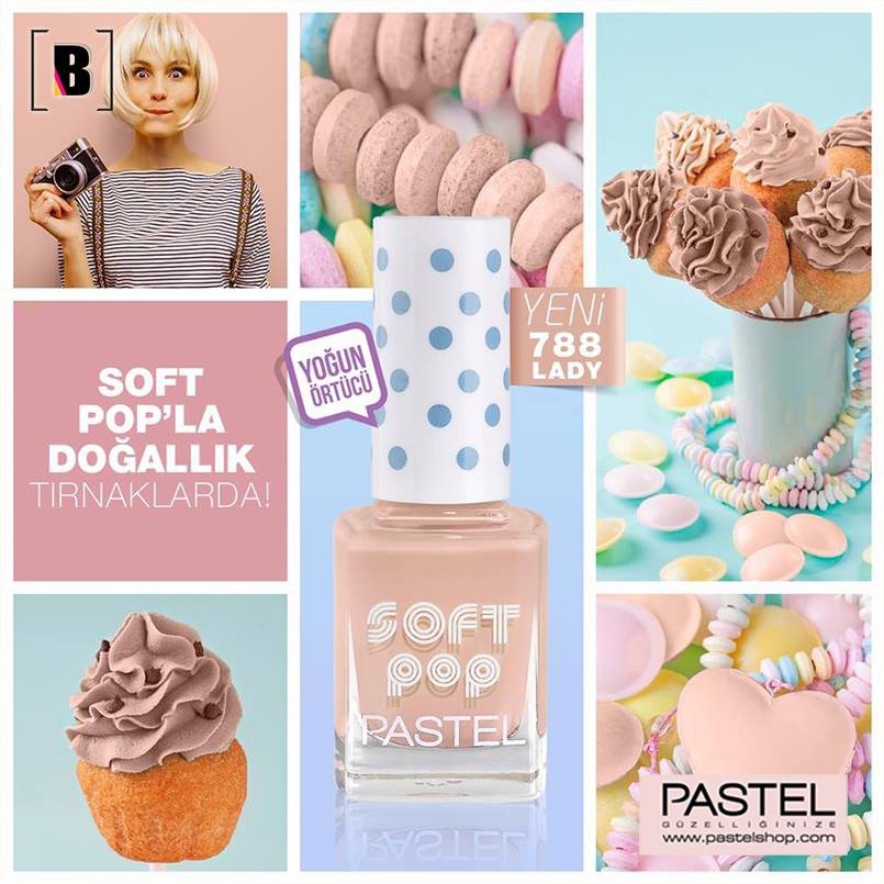 Sơn Móng tay Pastel Chấm Bi Soft pop Nail