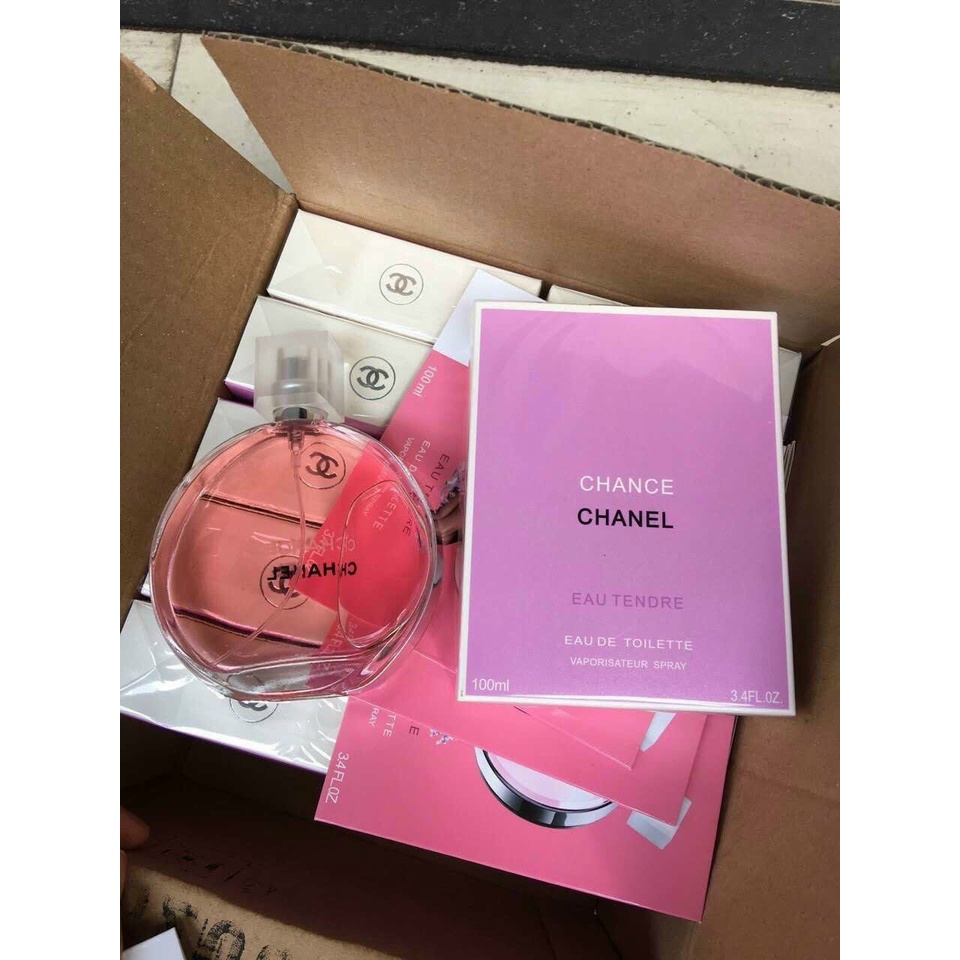 Nước hoa nữ cao cấp C h a n e l Chance hồng 100ml - Nhẹ nhàng & cuốn hút