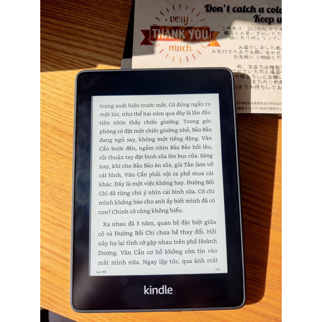 Máy đọc sách Kindle Paperwhite cũ