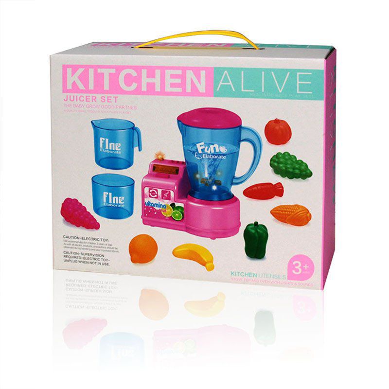 BỘ ĐỒ CHƠI BÀN BẾP & MÁY SINH TỐ CHO BÉ
