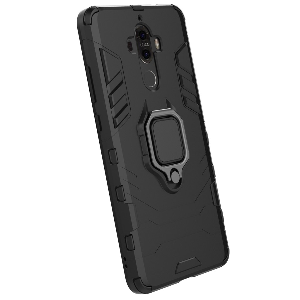 Ốp lưng Huawei Mate 20 / Mate 9 chống sốc Iron Man Iring giá đỡ xem phim cao cấp