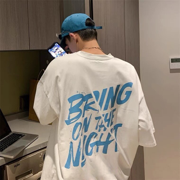 Áo thun tay lỡ.Hình Bring. CoolZ phông Unisex nam nữ Cotton oversize form rộng phong cách Hiphop CZ063 | BigBuy360 - bigbuy360.vn