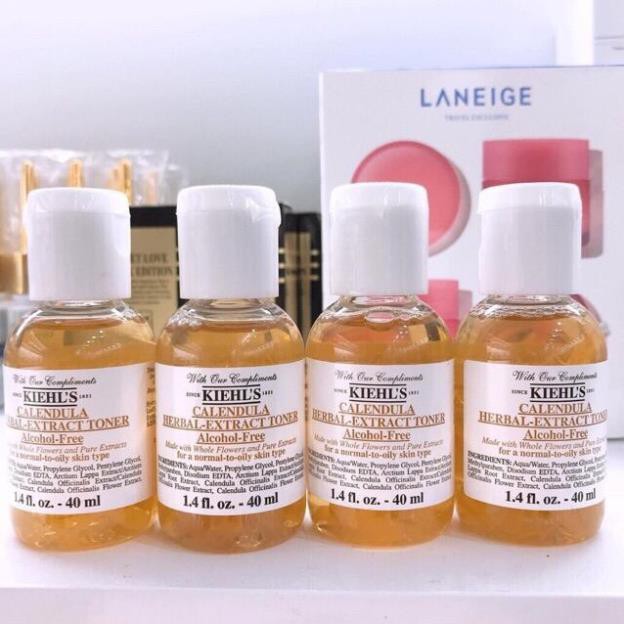 ✅ (HÀNG CHUẨN AUTHENTIC) Toner Hoa Cúc Kiehl’s 40ml Minisize