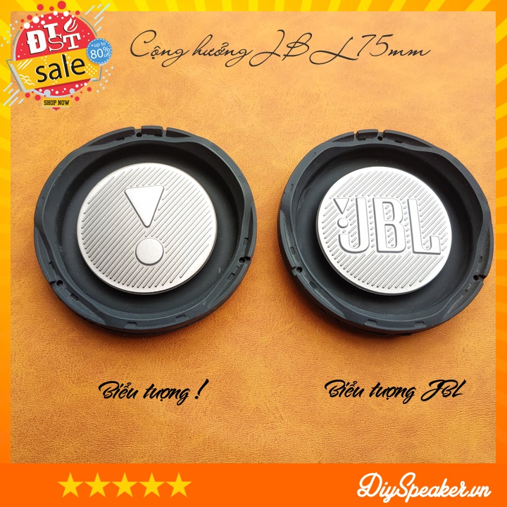 Cộng hưởng JBL 75mm và Cộng hưởng 3 inch màng độ nhện