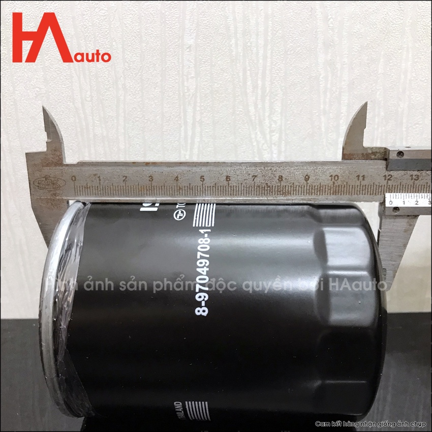 Lọc dầu nhớt Isuzu Hilander / EFL / EFL 150 / EFL 250 / Truck. Mã phụ tùng 8-97049708-1
