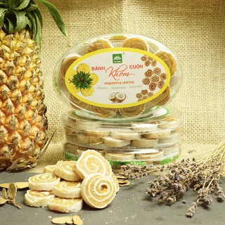 Bánh khóm cuộn nếp phồng Tư Bông (220g)