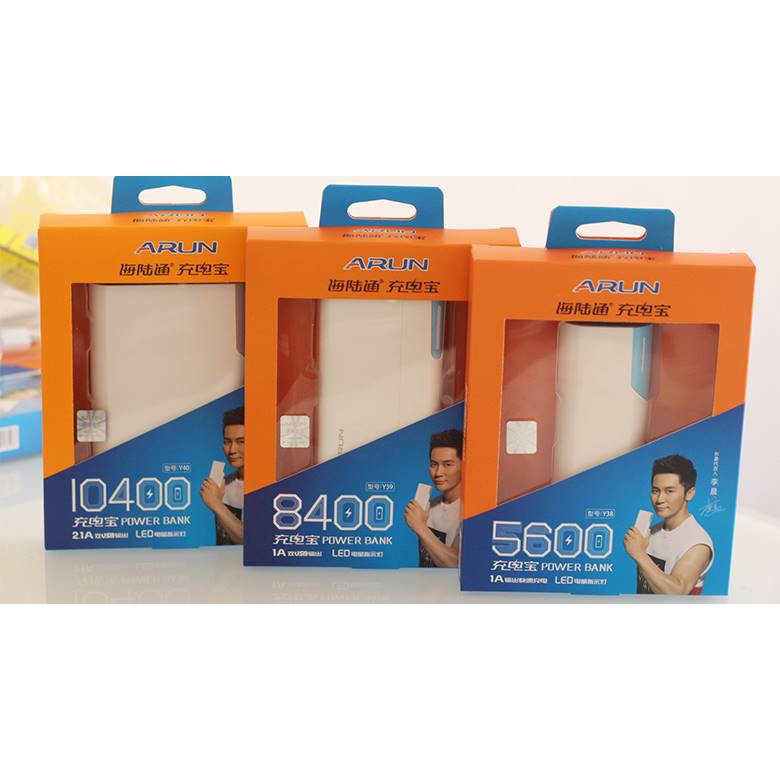 Sạc dự phòng Arun thời trang chính hãng