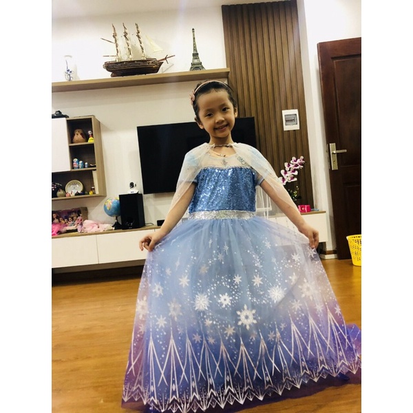 7 mẫu váy công chúa elsa oder